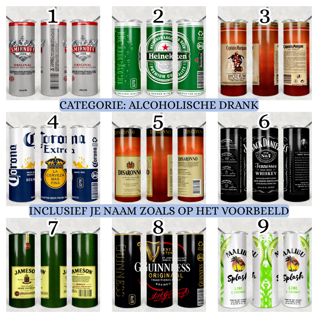 Drinkfles met jouw naam