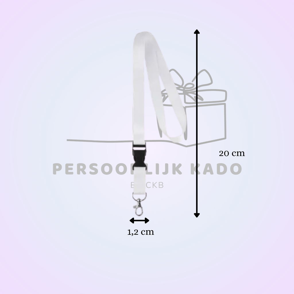 Gepersonaliseerde keycord