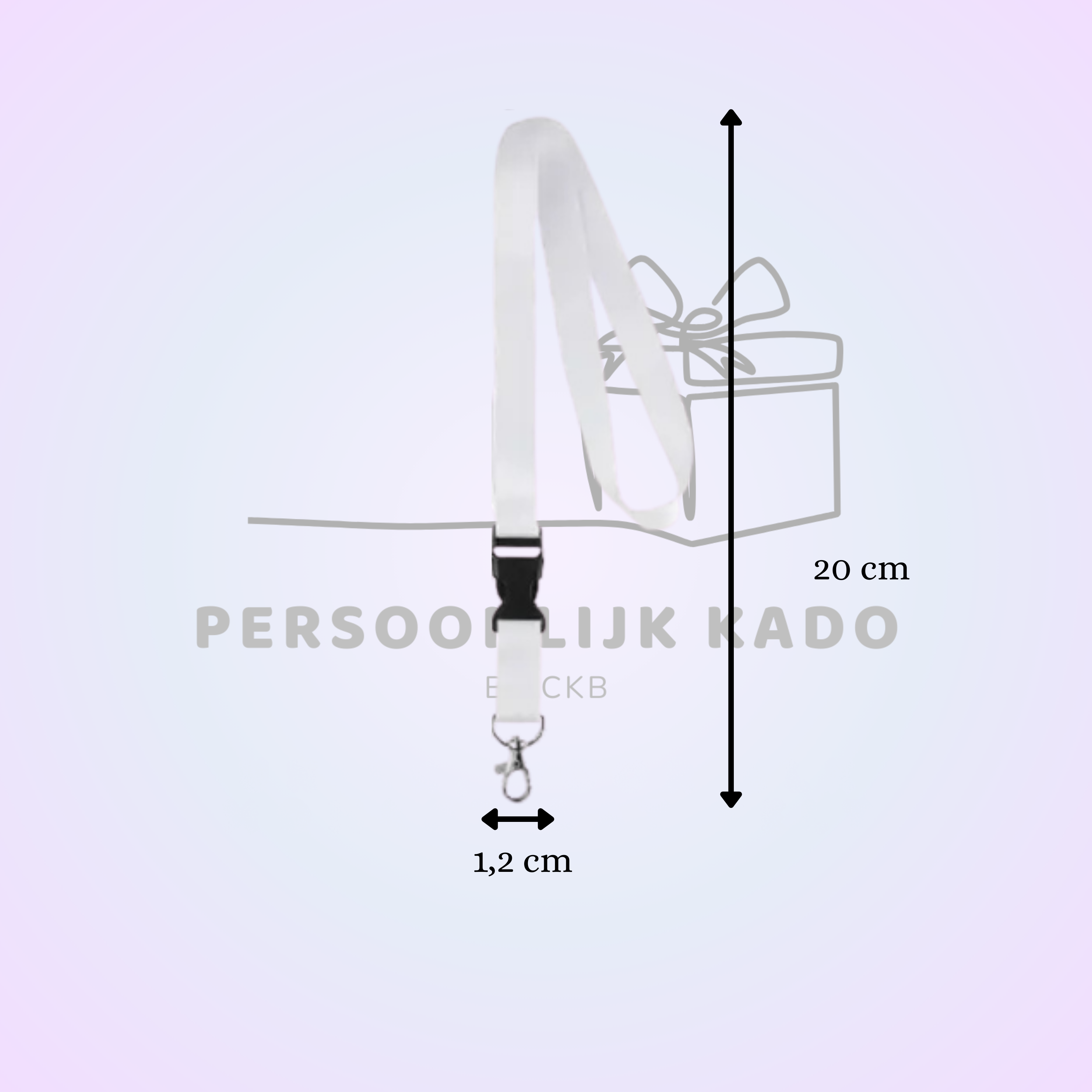 Gepersonaliseerde keycord