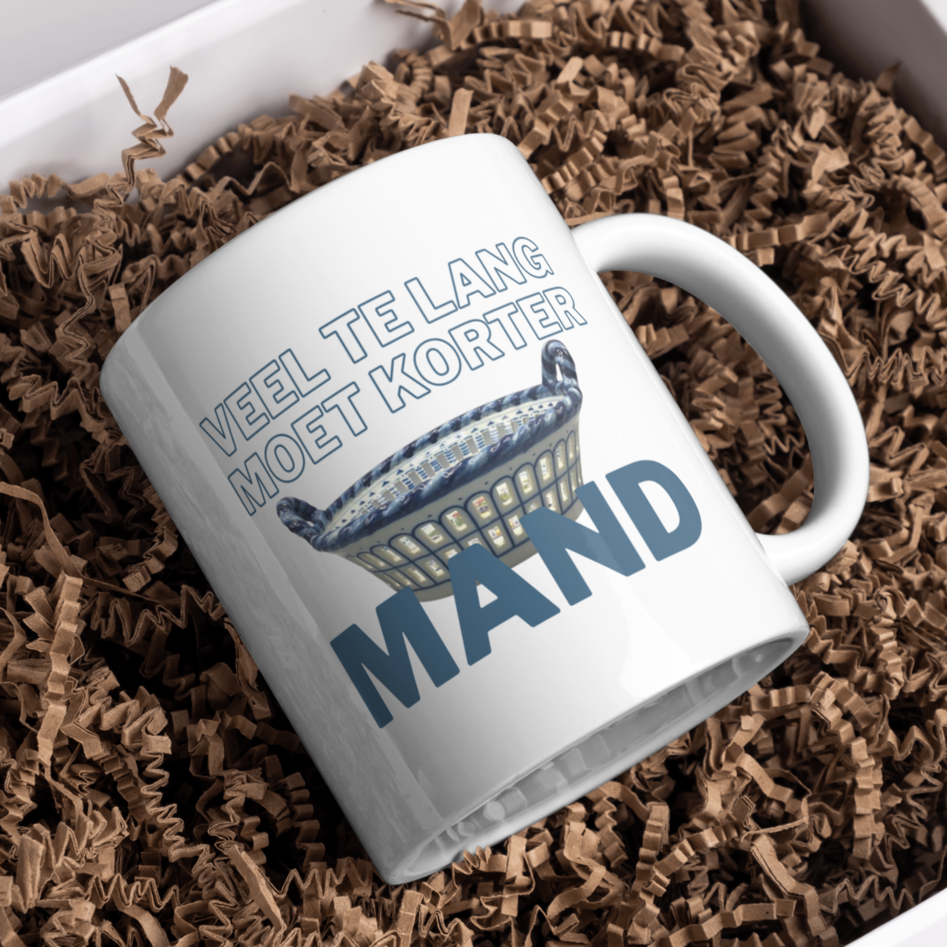 Veel te lang, moet korter, MAND! Mok