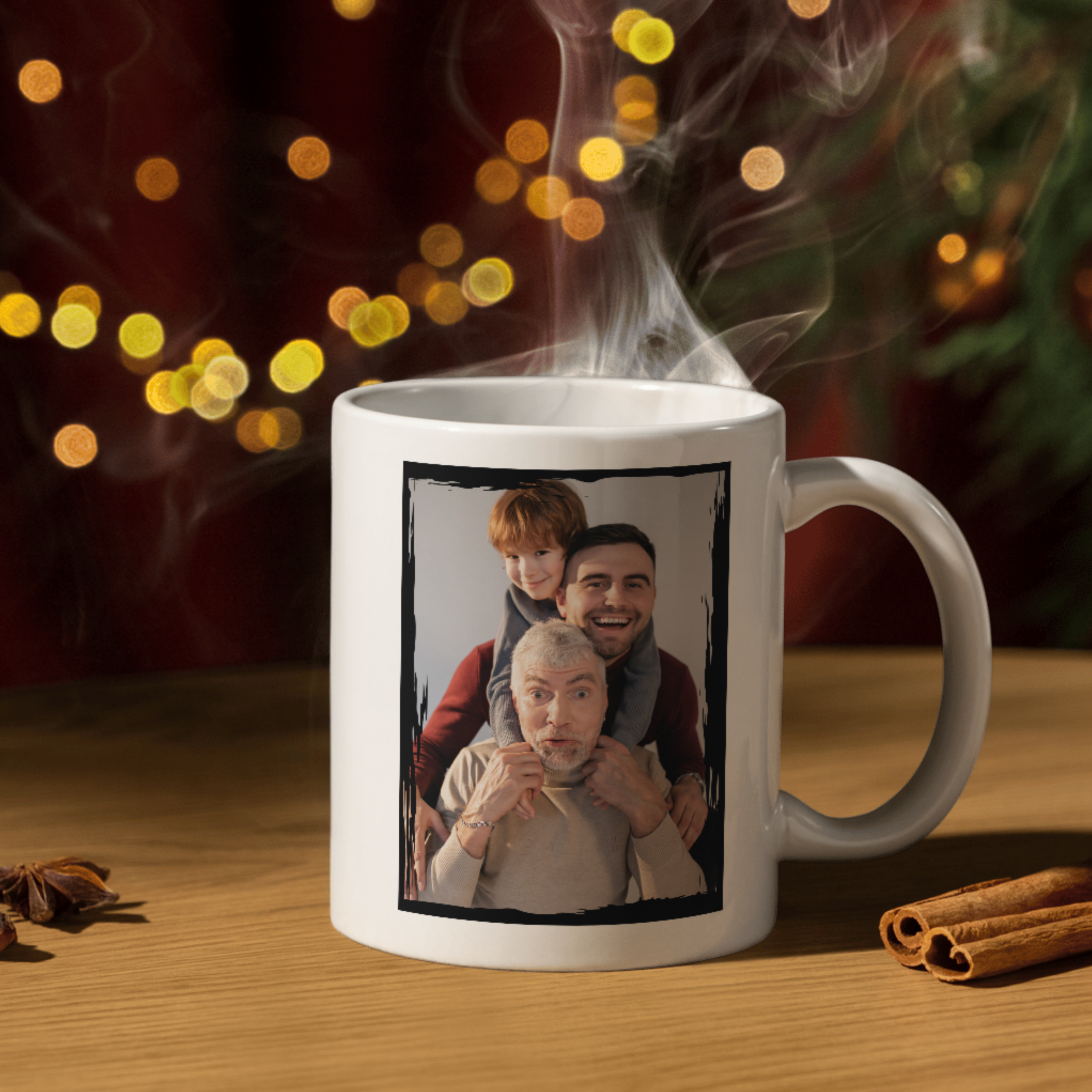 Jouw foto bedrukt op een mok