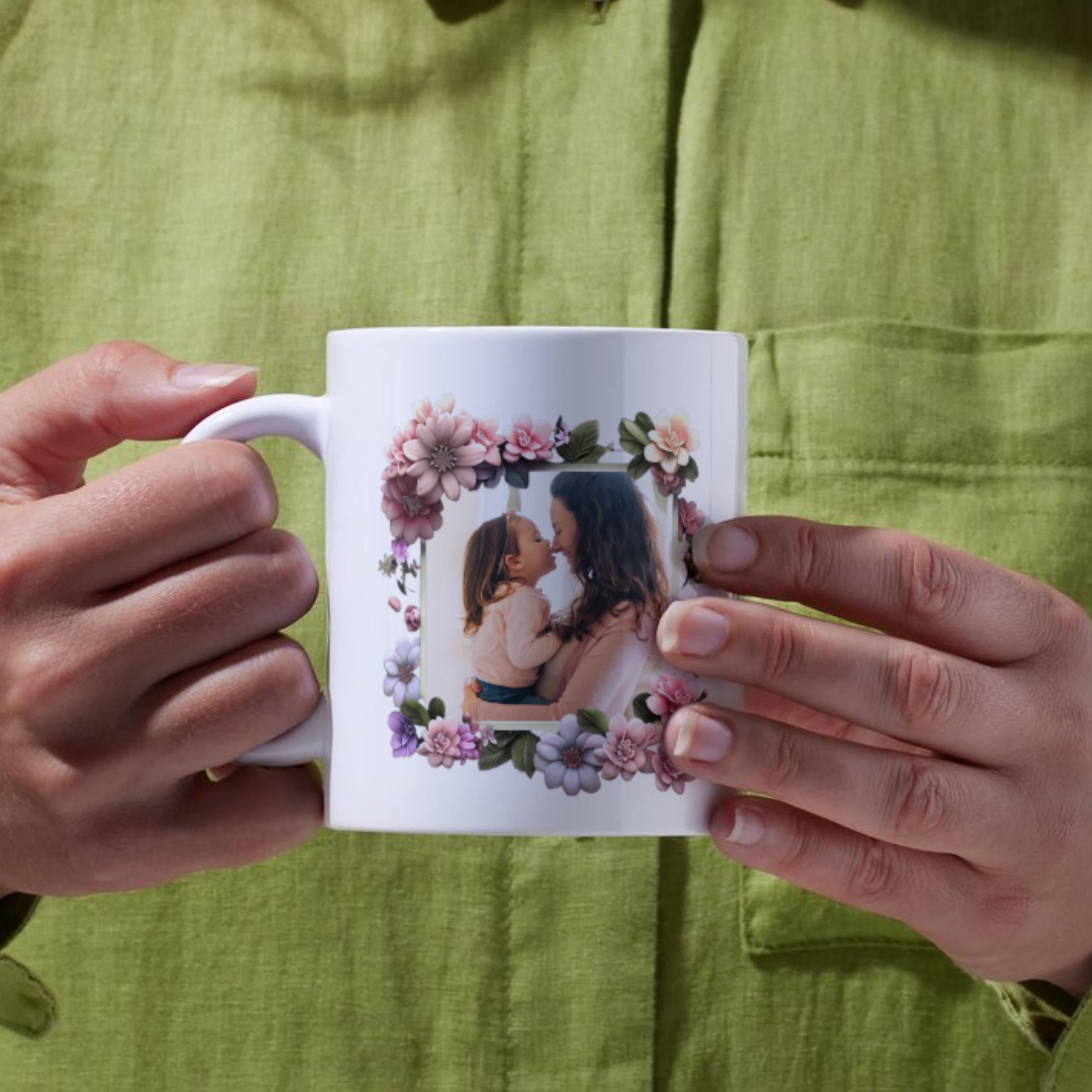 Jouw foto bedrukt op een mok